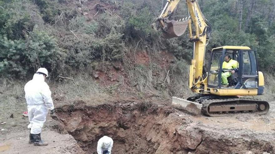 Un dels nombrosos vessaments protagonitzats per l&#039;actual col·lector de salmorres al Bages