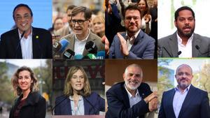Candidatos al Parlament para las elecciones de Catalunya del domingo 12-M
