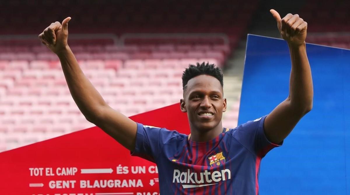 jdomenech41584343 barcelona 13 01 2018 deportes presentacion de yerry mina nue180113165907