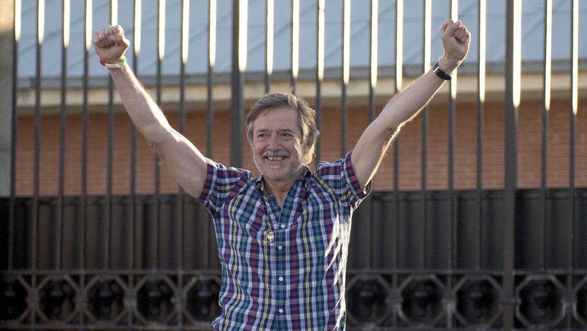 L’exdirigent del sindicat LAB, en llibertat després de sis anys de presó.