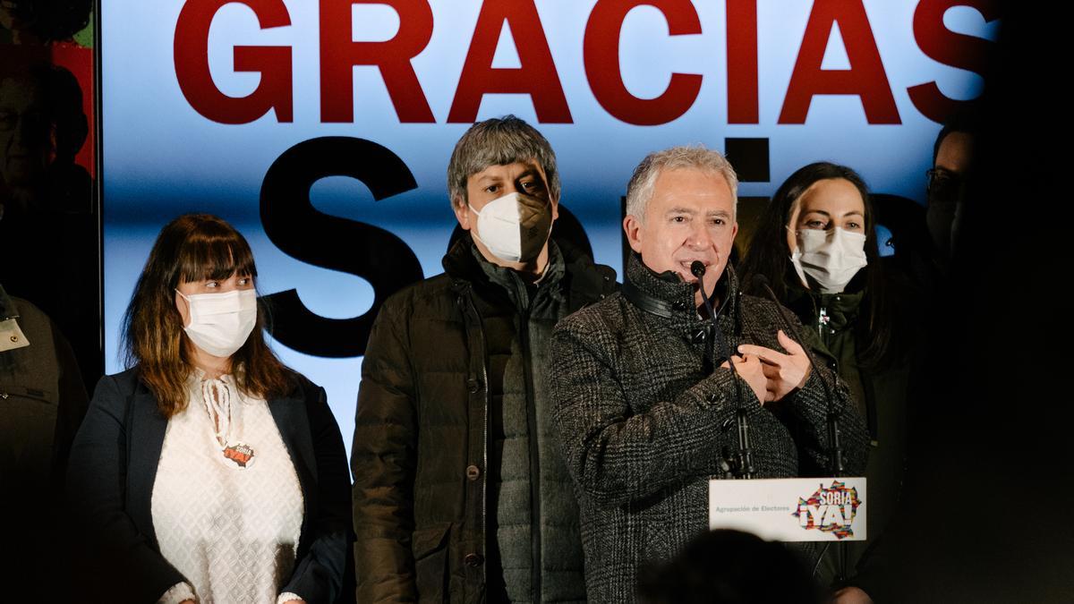 El candidato por ¡Soria ya!, Ángel Ceña.