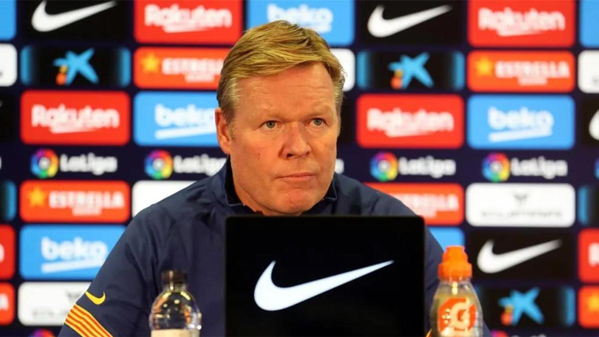 Koeman comparece en rueda de prensa antes del partido contra el Athletic