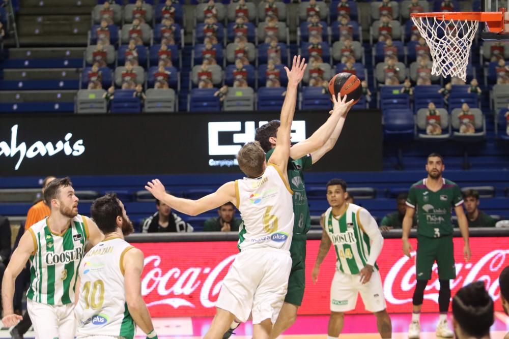 Partido de la Liga Endesa entre el Unicaja y el Real Betis