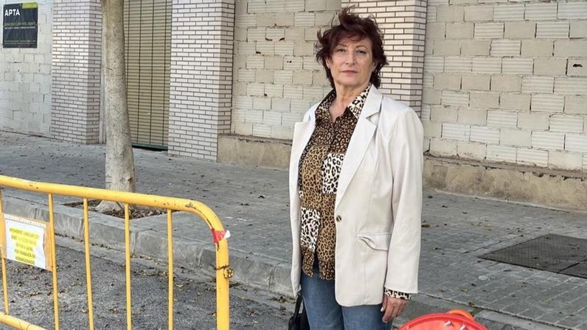 La edil socialista de Castelló, Anunciación Lainez, ha denunciado la construcción de minipisos en la calle Algemesí.
