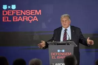 Laporta: "Hemos salvado al Barça y ahora queremos cerrar una de las etapas más gloriosas de nuestra historia"