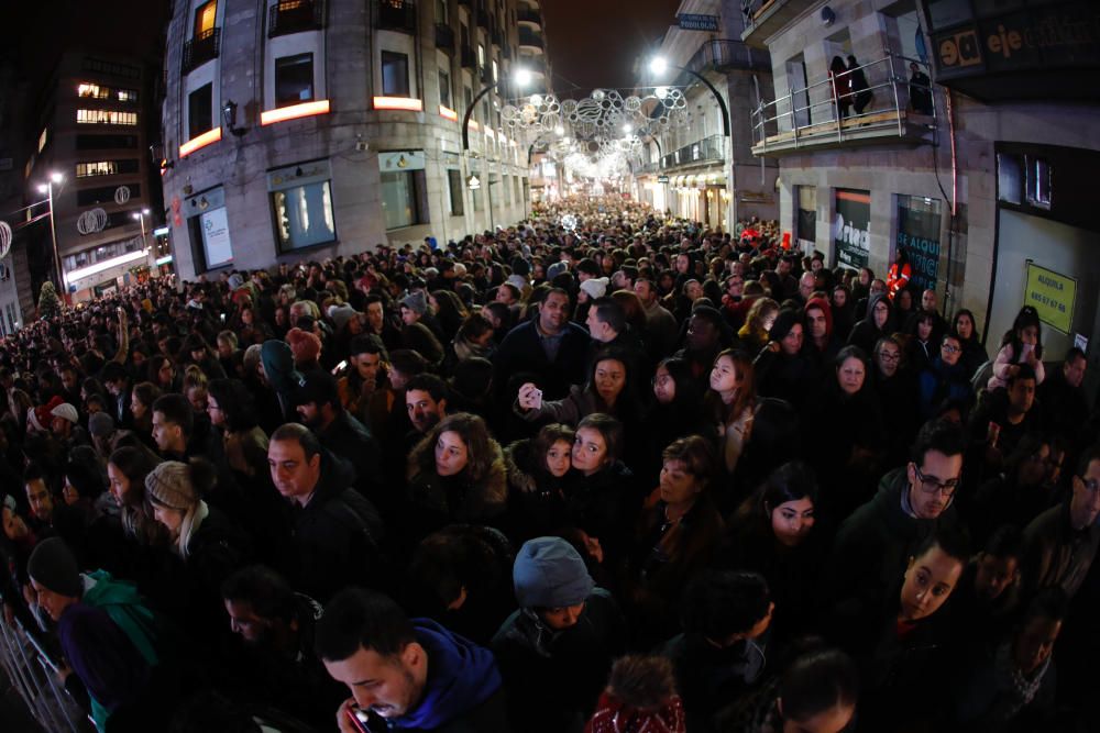 La Navidad arranca en Vigo con el encendido del alumbrado // R. G. / C. P. / J. A.