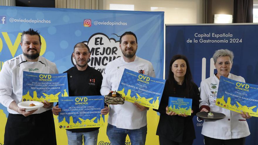 El Regreso se corona en el Campeonato de Pinchos de Oviedo con su apuesta &quot;más sabrosa&quot;