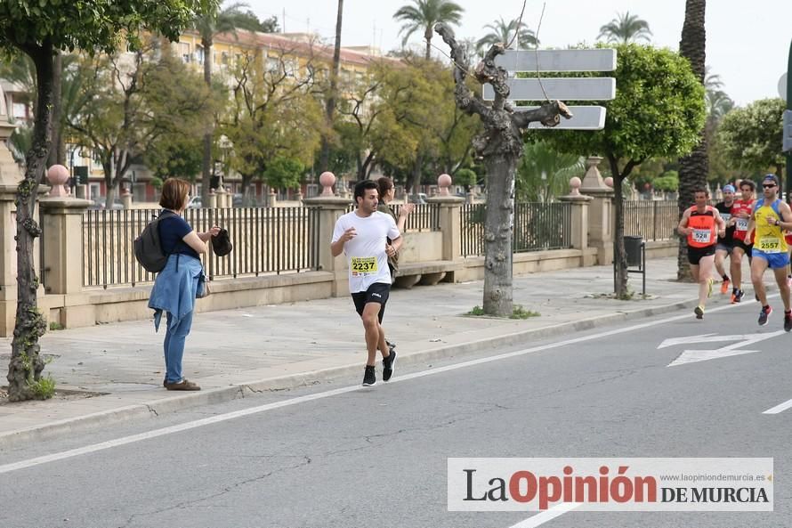 Media Maratón de Murcia: paso por la Avenida del Infante