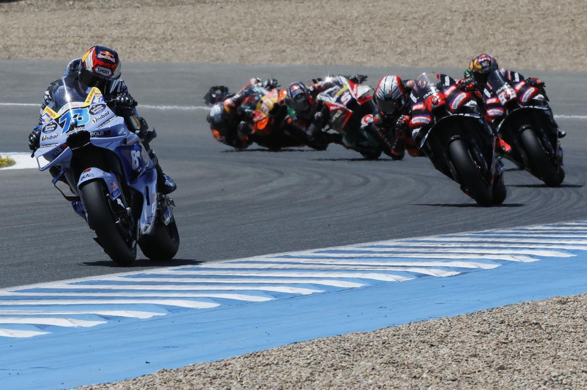 Las imágenes de la carrera de MotoGP en Jerez.