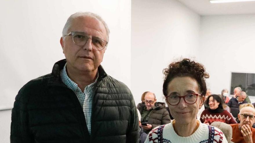 Por la izquierda, Ángel López y Agustina Juanes. | firma