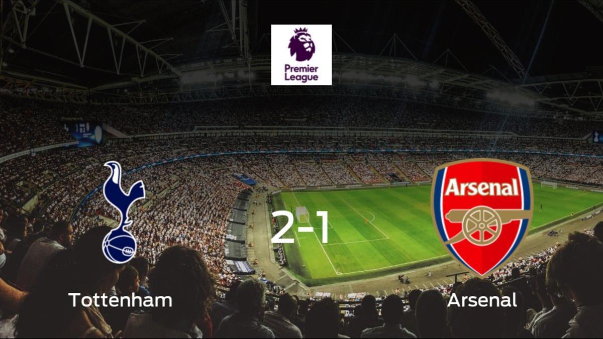 El Tottenham Hotspur suma tres puntos tras vencer 2-1 al Arsenal