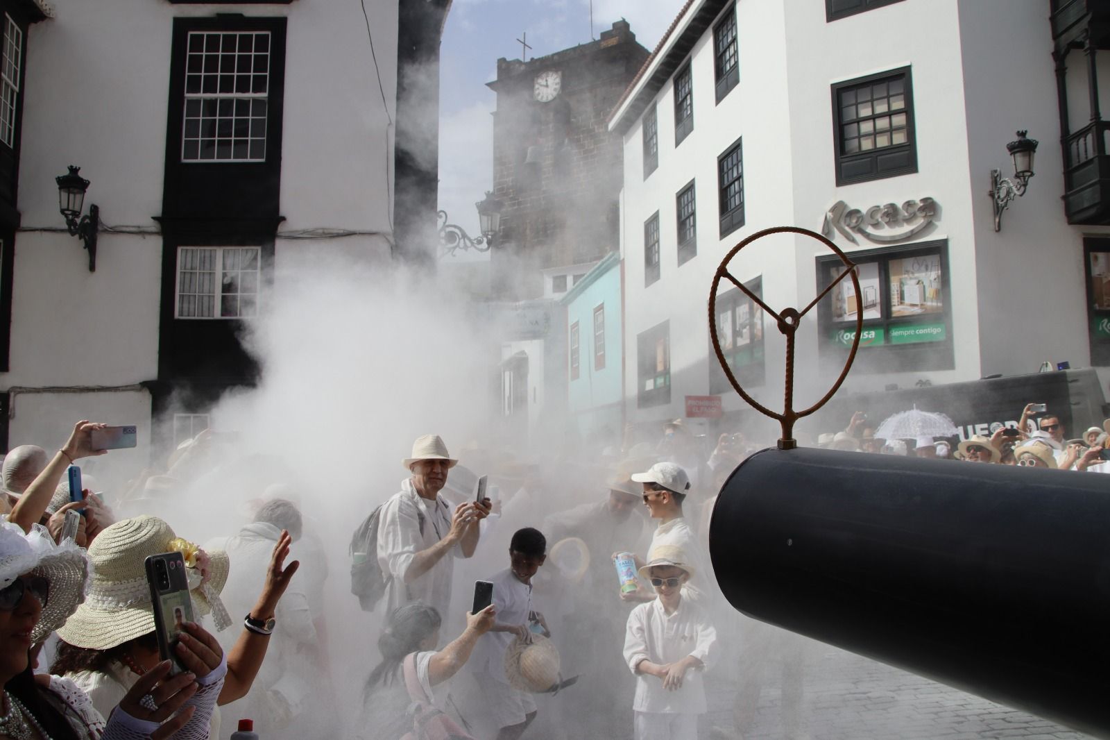 Celebración de Los Indianos en Santa Cruz de La Palma