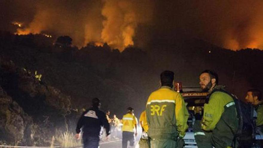 Activada la alerta máxima en cinco islas de Canarias por riesgo de incendios