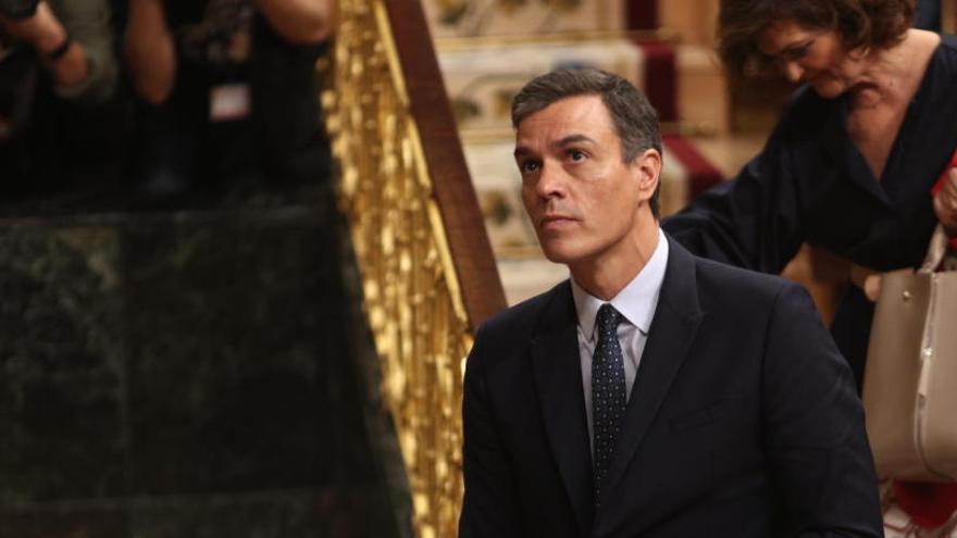 El presidente del Gobierno en funciones, Pedro Sánchez.