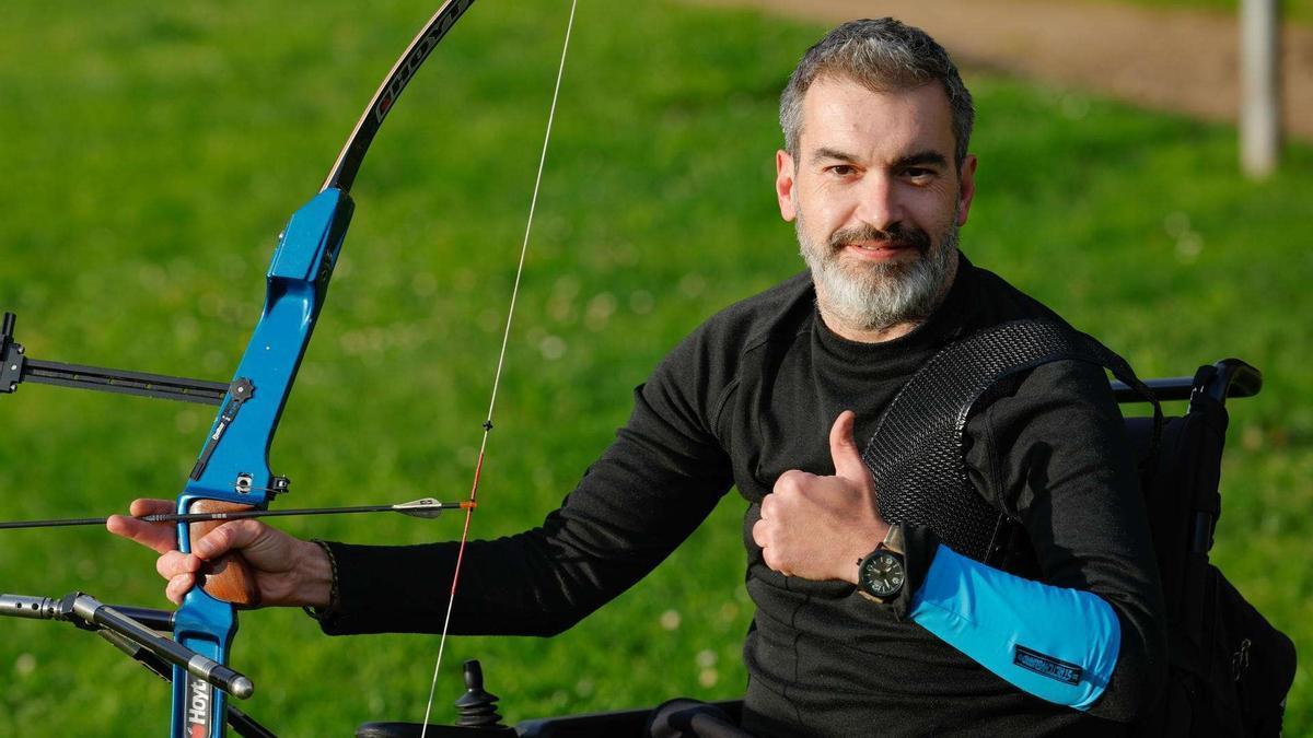 José Paz se marca como objetivo poder participar en los Juegos Paralímpicos de 2028 en la disciplina de tiro con arco.