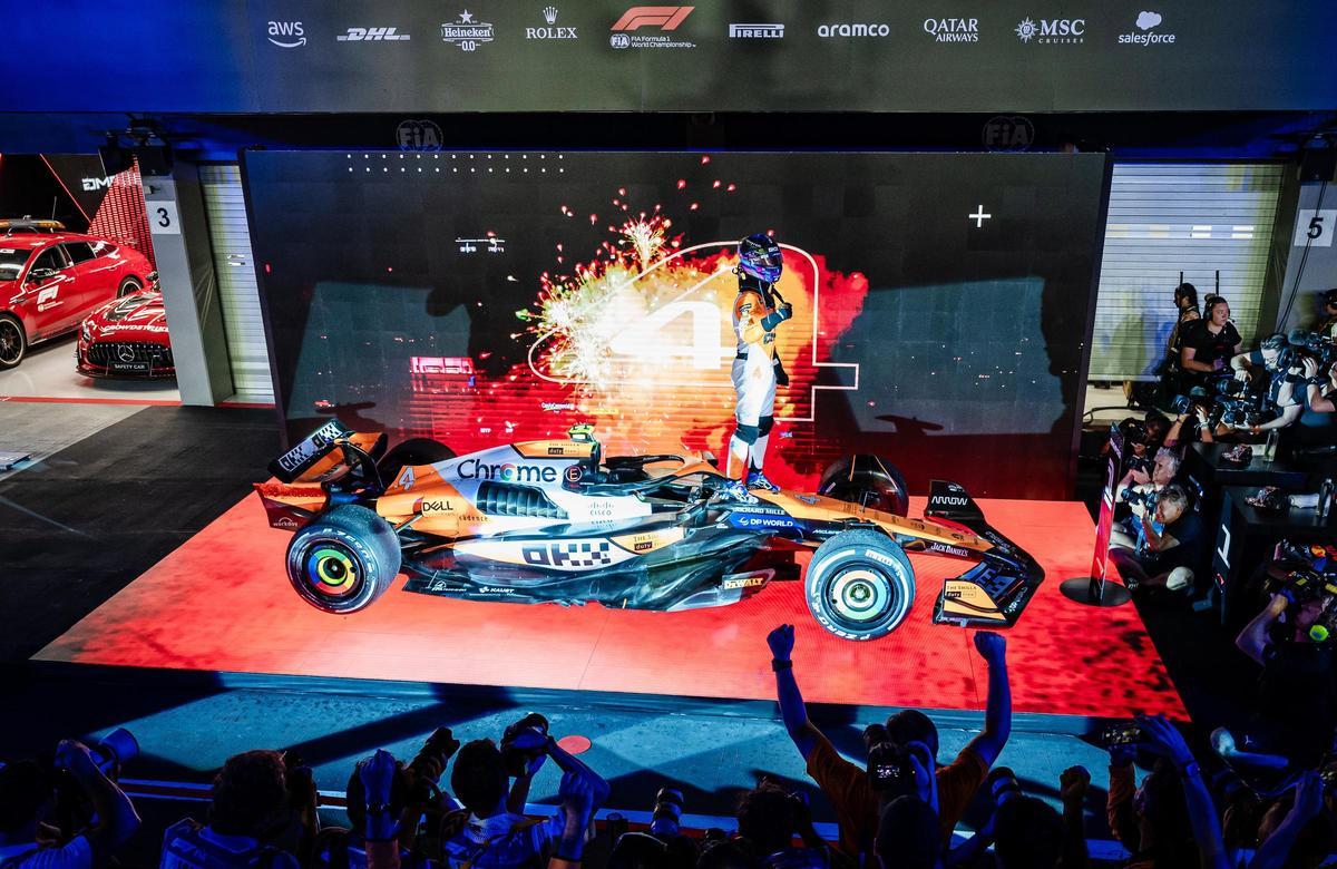 El GP de Singapur de Fórmula 1, en imágenes.