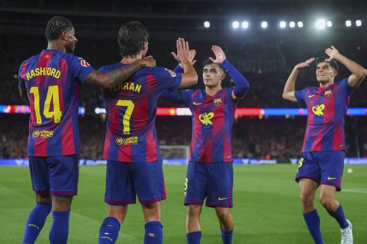 El Barça gana la liga frente al Madrid El Barça gana la liga frente al Madrid