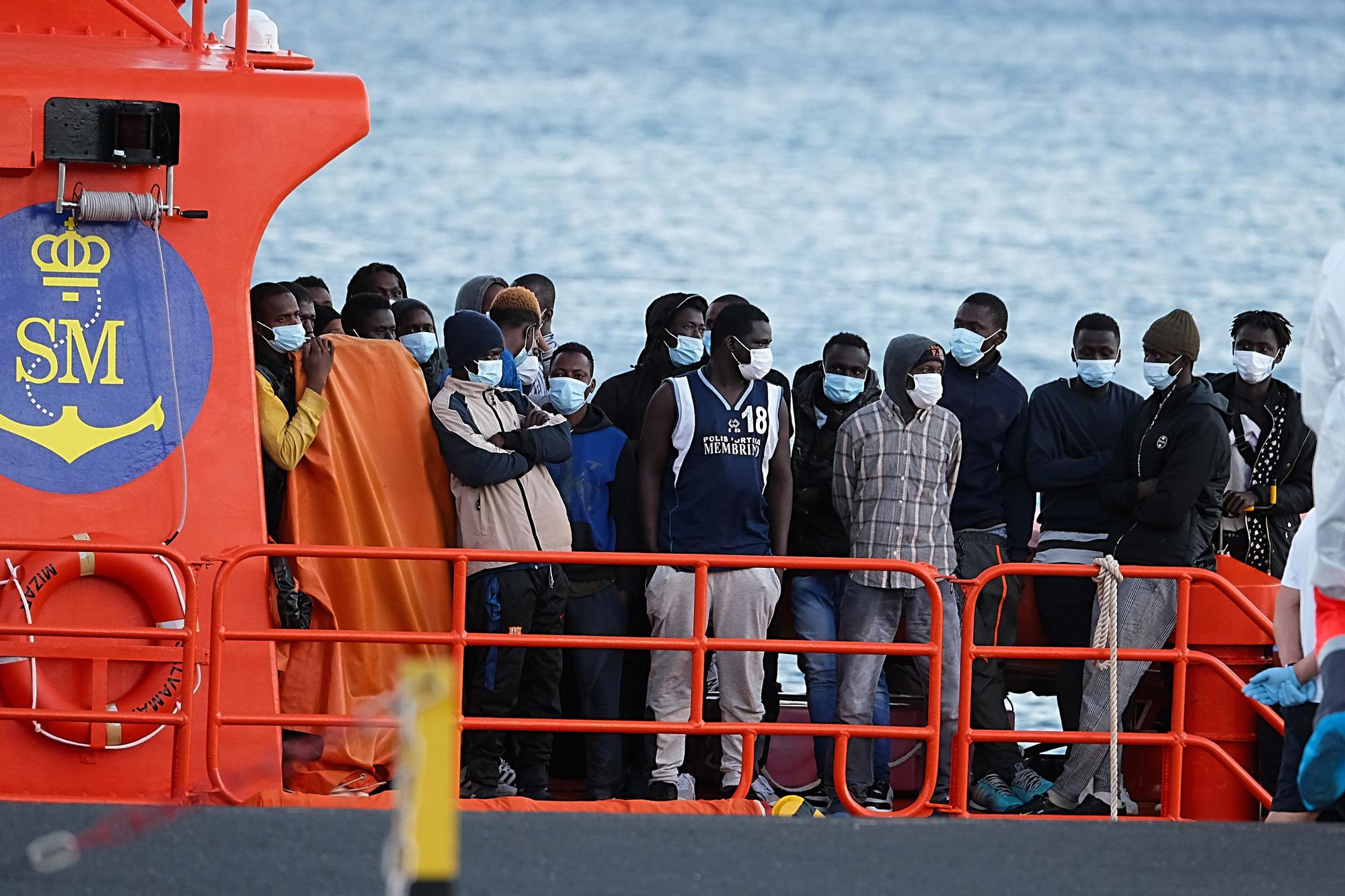 Llegada de migrantes a Fuerteventura