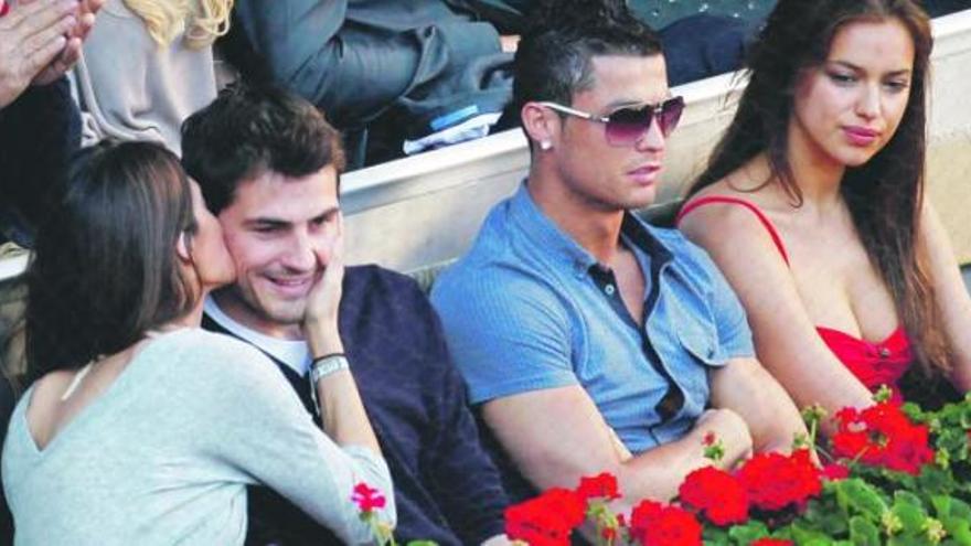 Sara, Iker, Cristiano e Irina.