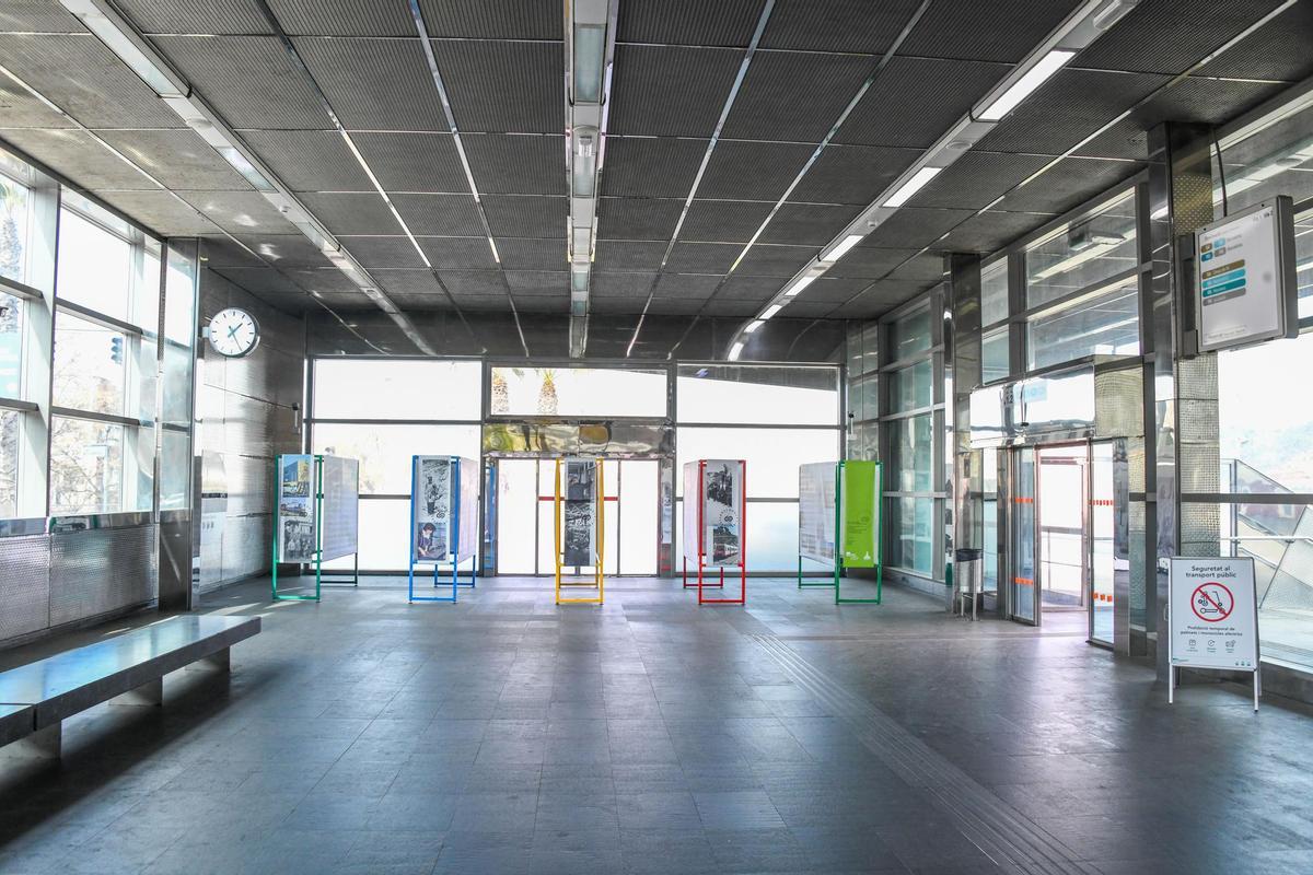 L’estació de Marotrell Central acull un tros d’història amb l’exposició ‘Records ferroviaris’ L’estació de Marotrell Central acull un tros d’història amb l’exposició ‘Records ferroviaris’