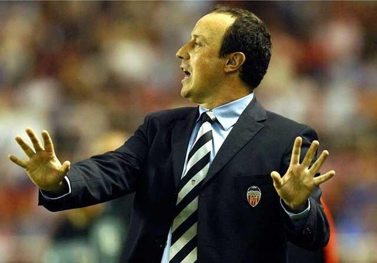 Rafe Benítez, entrenador del doble campeón de Liga en 2002 y 2004