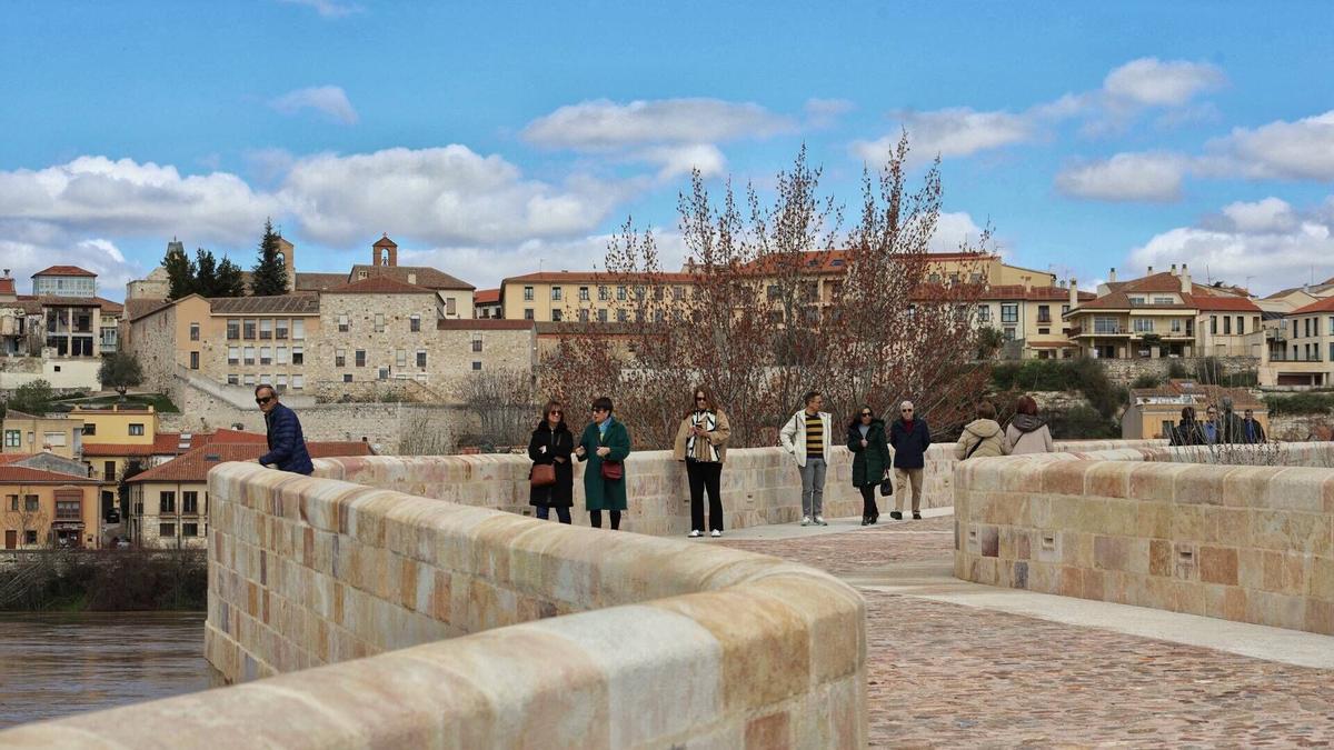 Puente de piedra de Zamora.