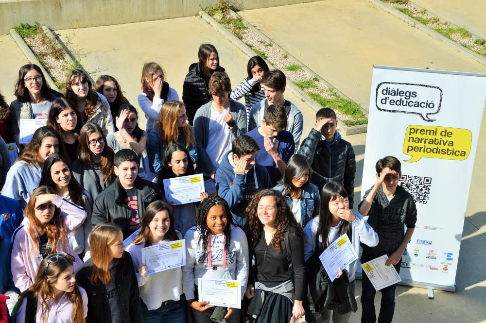 Participants al Premi Diàlegs d''Educació 2017