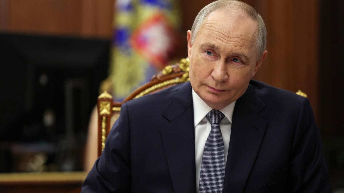 Vladimir Putin, presidente de Rusia.