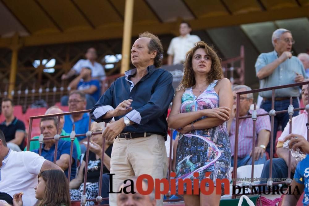 Ambiente en la Condomina durante la novillada de l