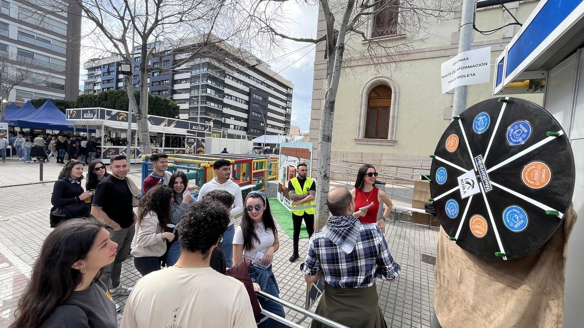 Cada 'flyer' da derecho a una tirada, con premio seguro.