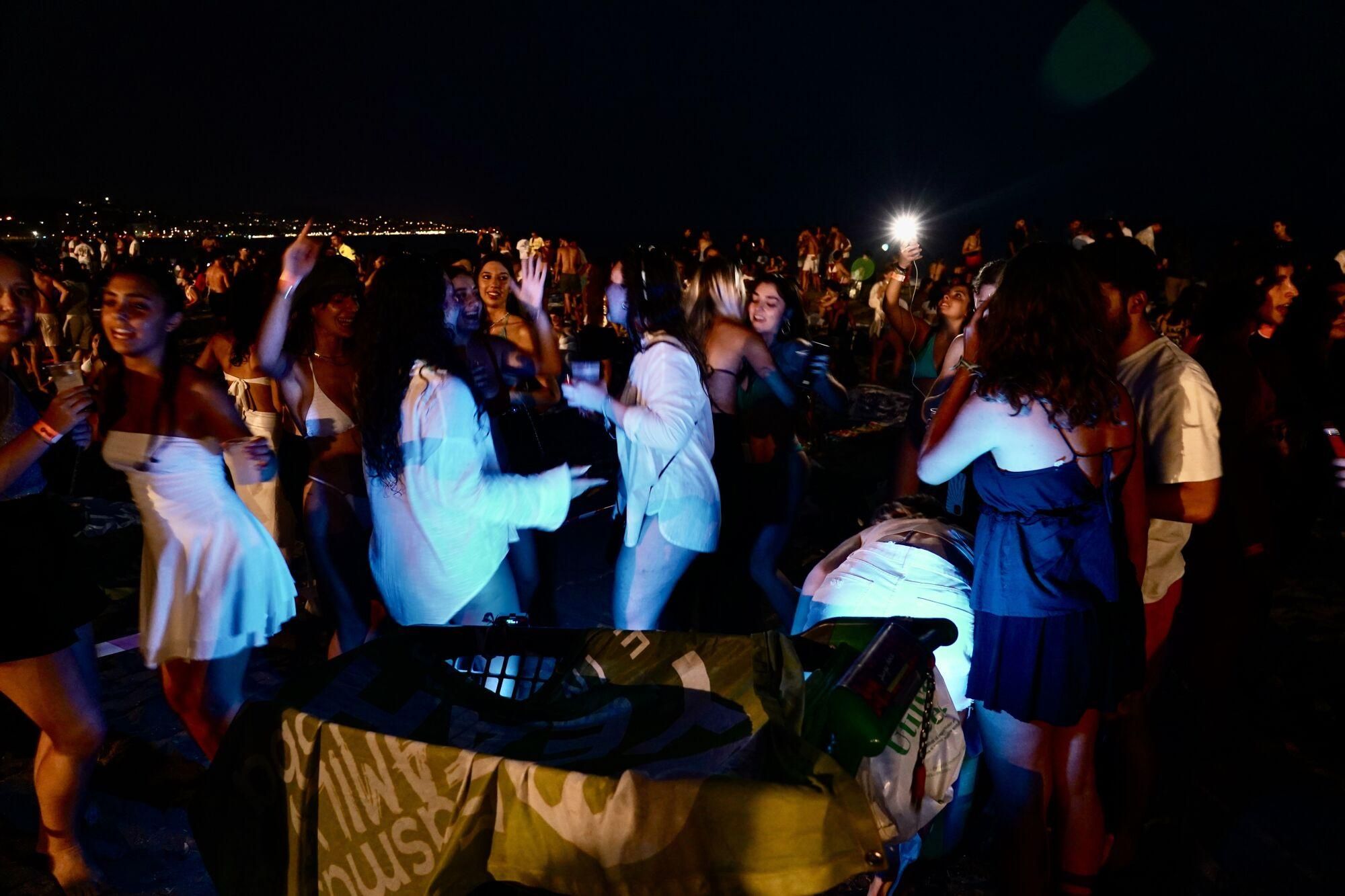 La Noche de San Juan en La Malagueta 