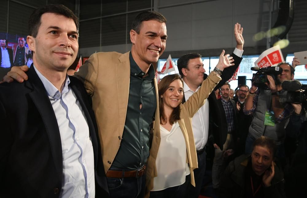 Mitin de Pedro Sánchez en A Coruña