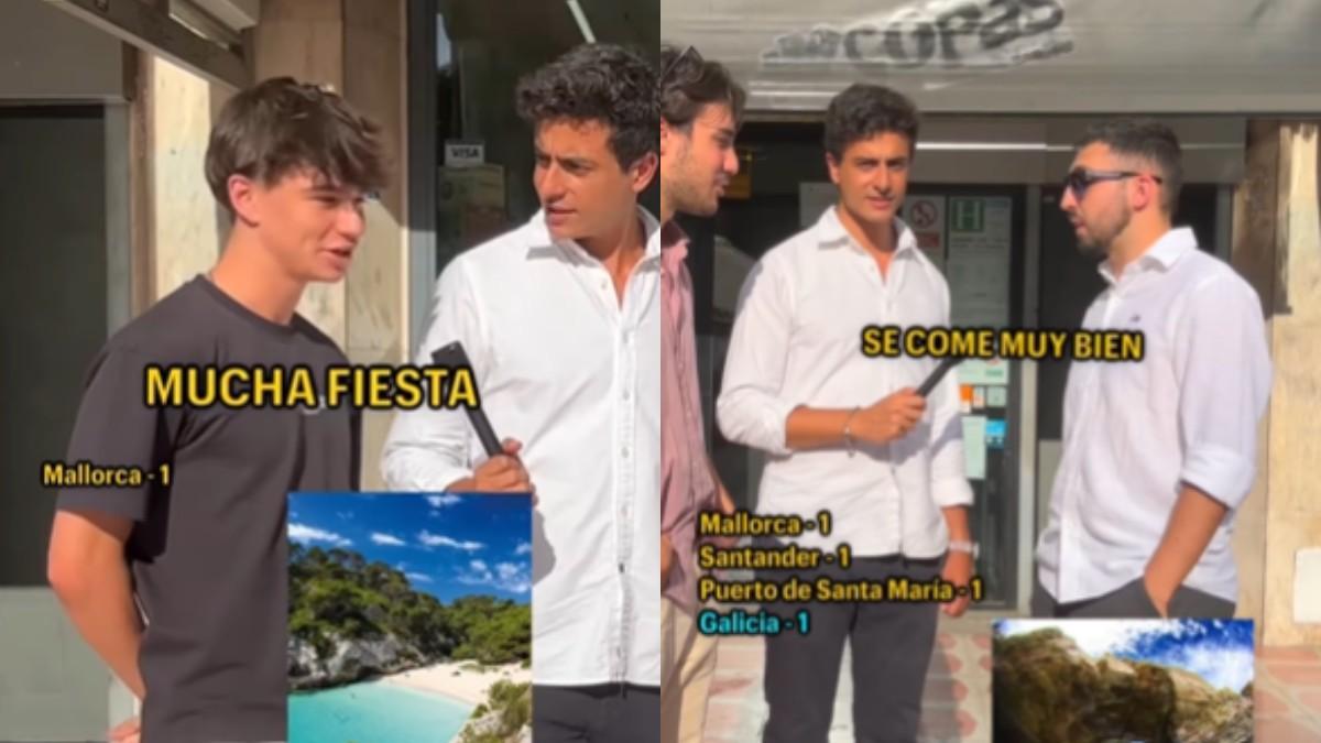 Los españoles deciden su lugar vacacional favorito.