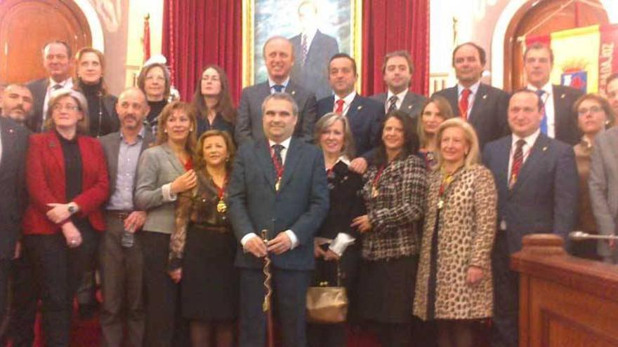 Fragoso jura como alcalde de Badajoz