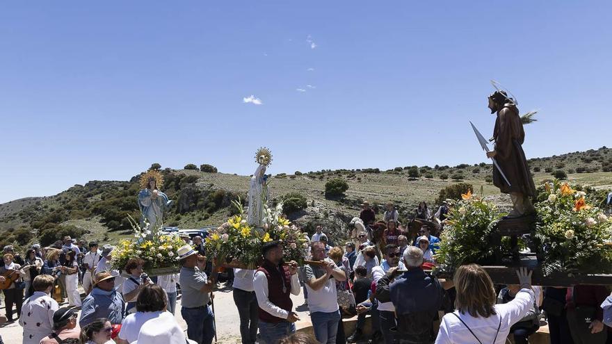 Así se ha vivido la Romería de San Isidro en los Poyos de Celda en Caravaca