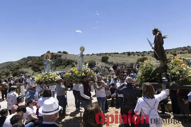 Así se ha vivido la Romería de San Isidro en los Poyos de Celda en Caravaca
