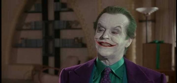 Jack Nicholson en “Batman”