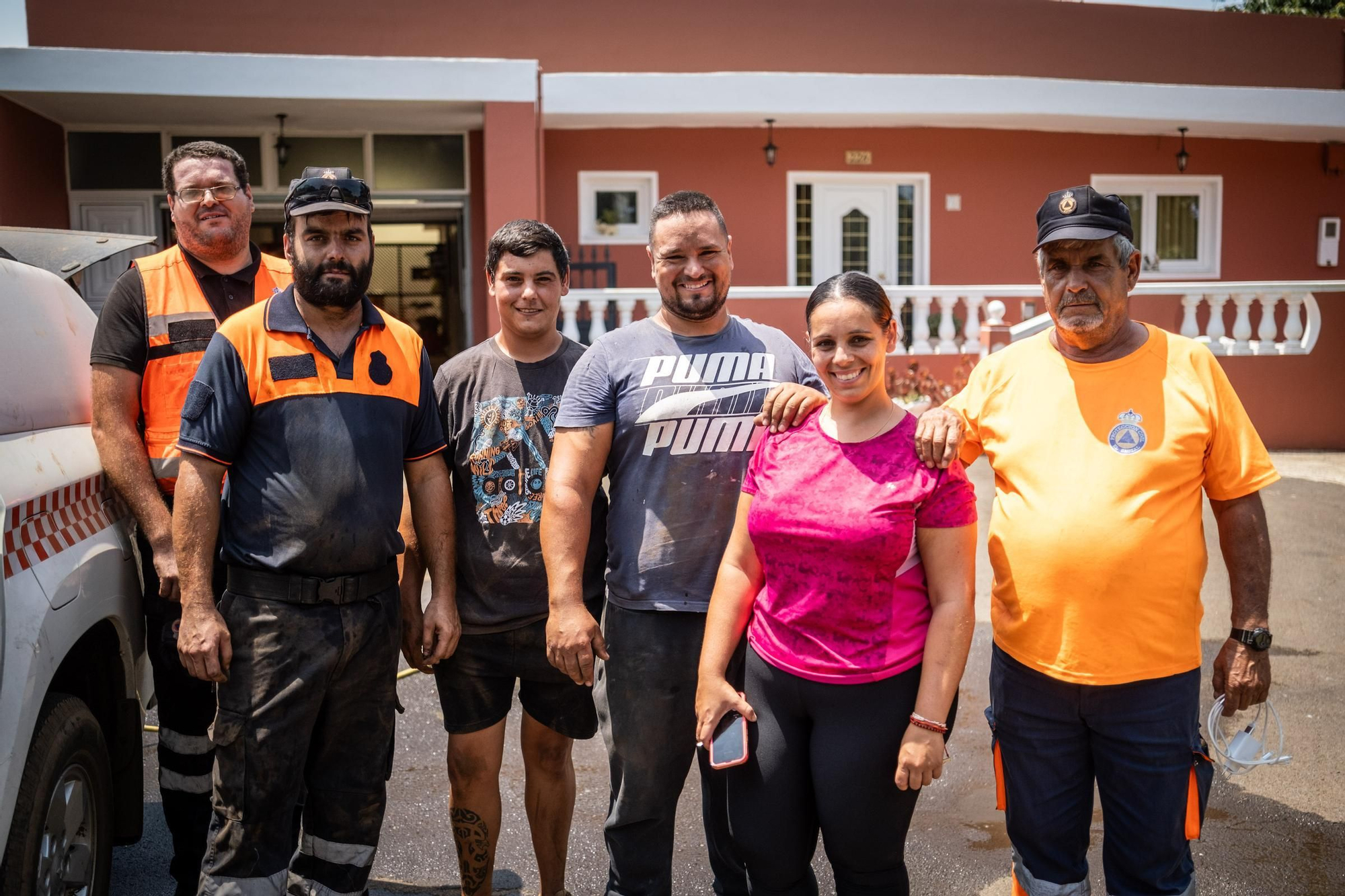 Seguimiento del incendio en Tenerife