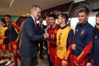 Felipe VI, primer rey europeo que va a apoyar a su selección en Catar