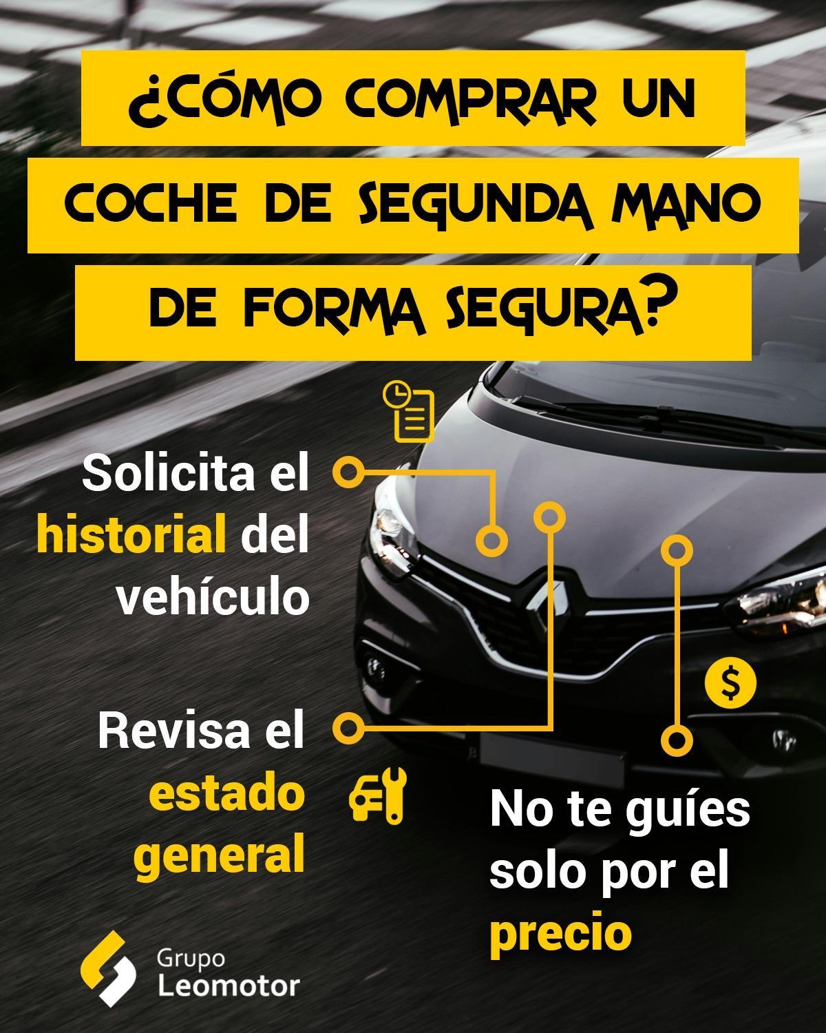 Consejos clave a la hora de comprar un vehículo de segunda mano.