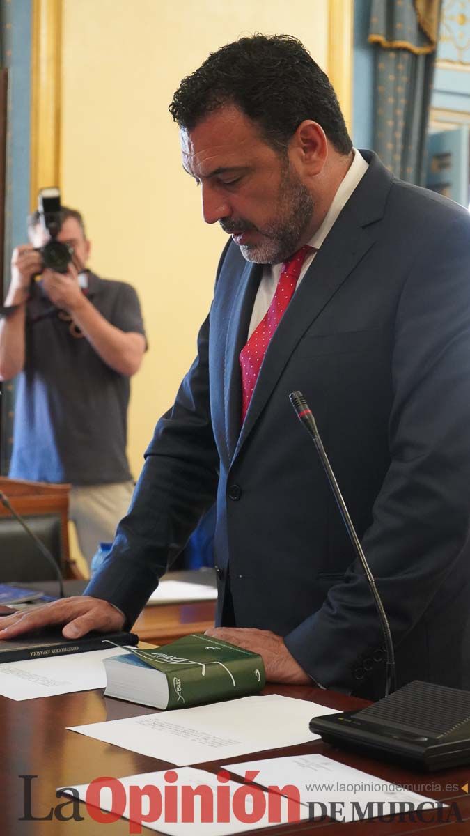 Pleno de investidura en el Ayuntamiento de Cehegín