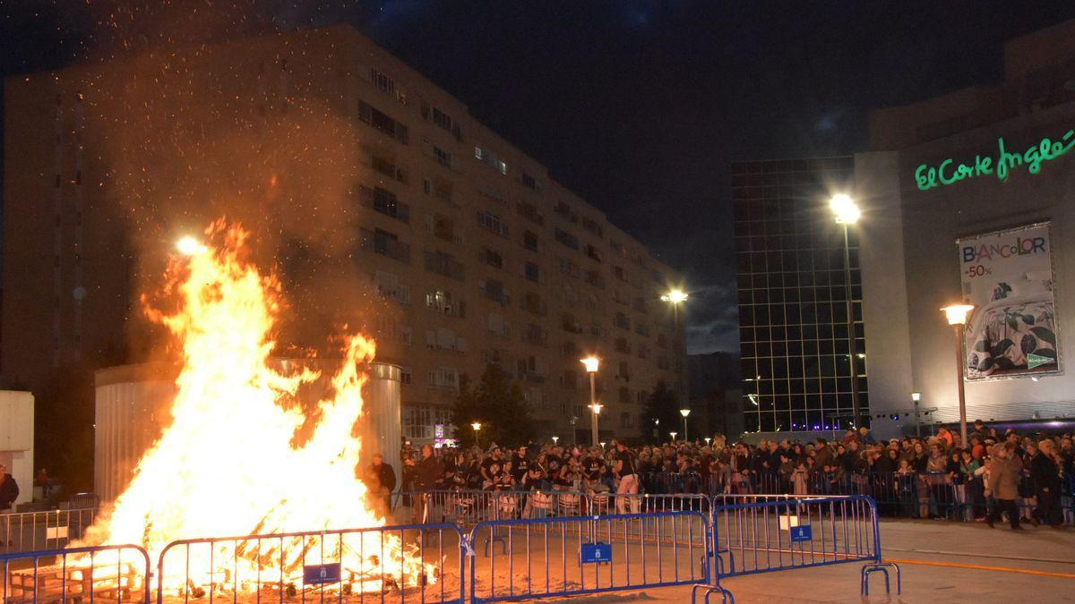 Edición pasada de las Candelas de Santa Marina.