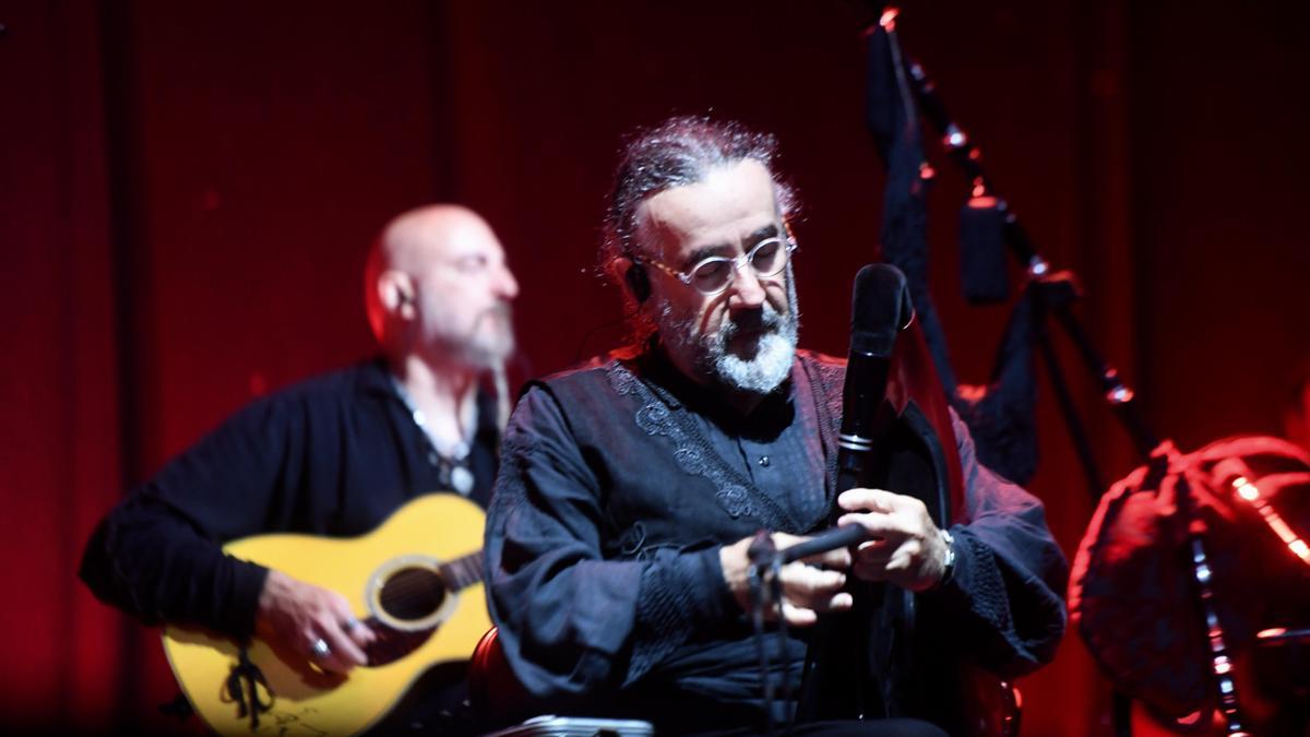 Concierto de Luar na Lubre en la plaza de María Pita
