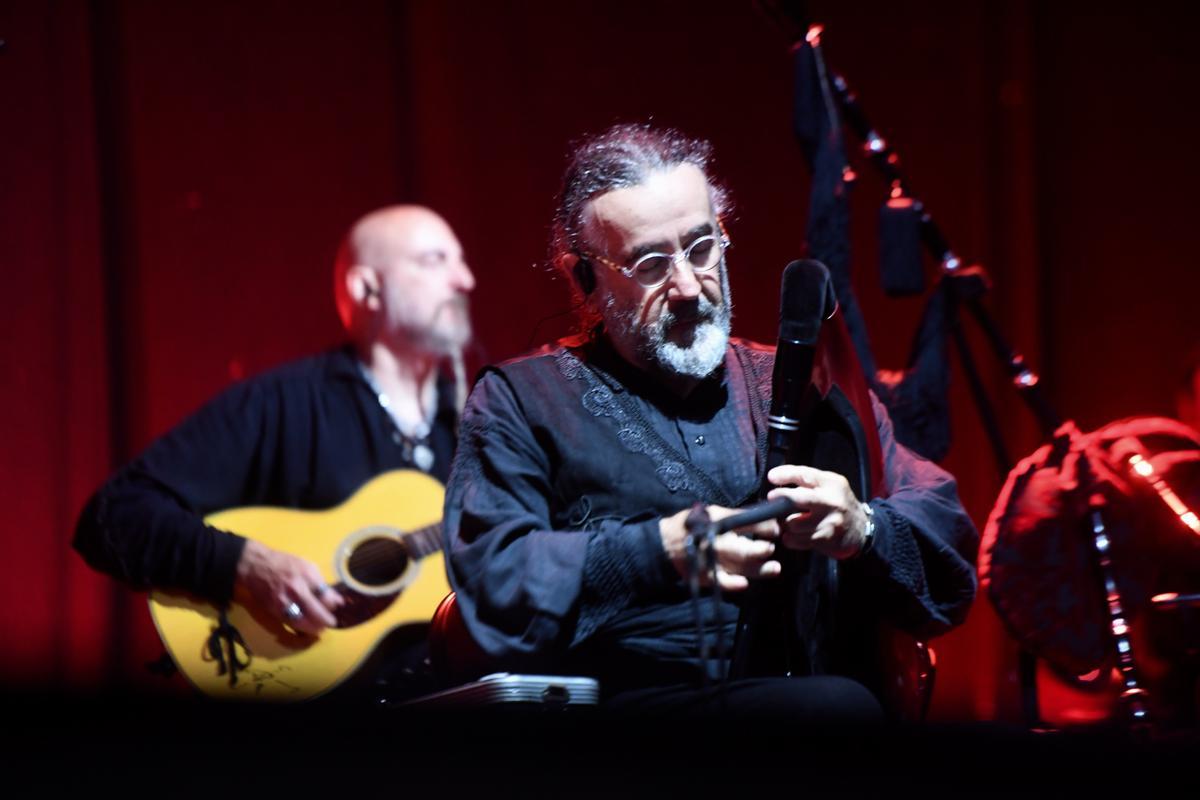 Concierto de Luar na Lubre en la plaza de María Pita
