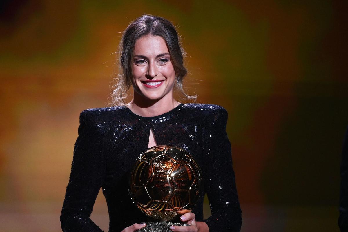 Alexia Putellas, ganadora del balón de oro