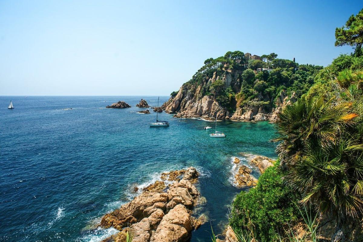 Costa Brava, jardin botánico, Mar i Murtra