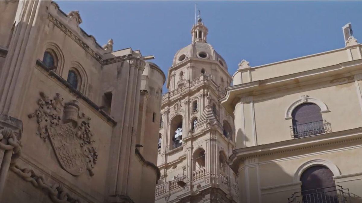 Un momento del primer vídeo conmemorativo del 1.200 aniversario de la ciudad de Murcia.