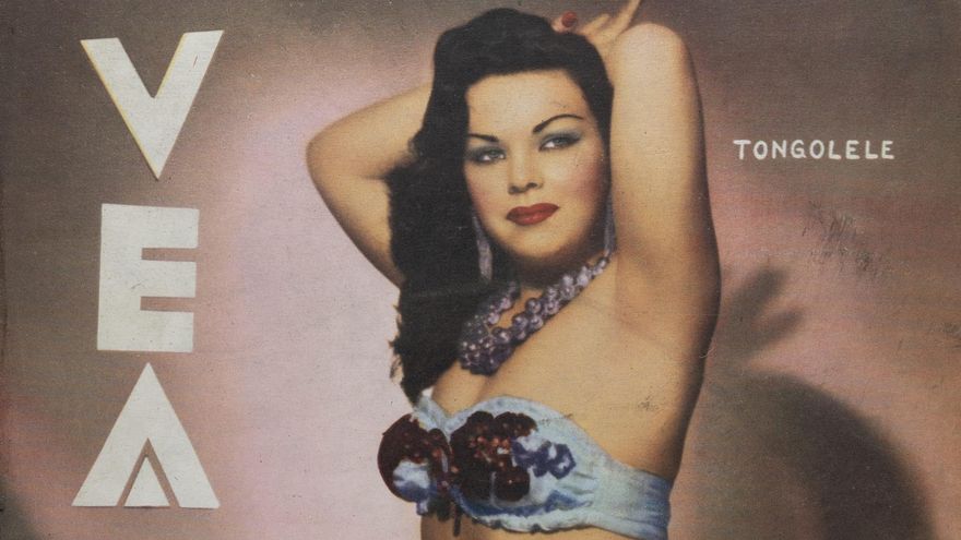 Yolanda Montes 'Tongolele', en portada de 'Vea' (1947).
