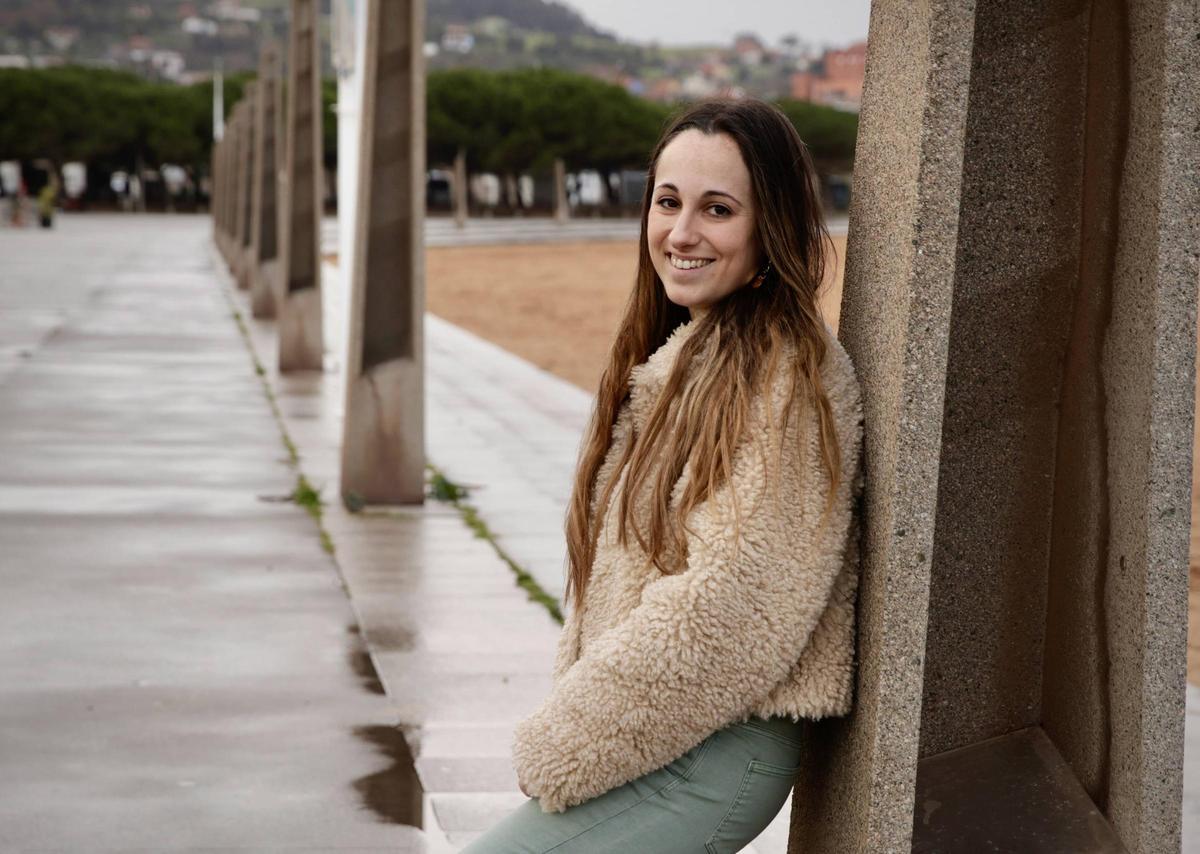 Diana Fernández, en El Arbeyal.