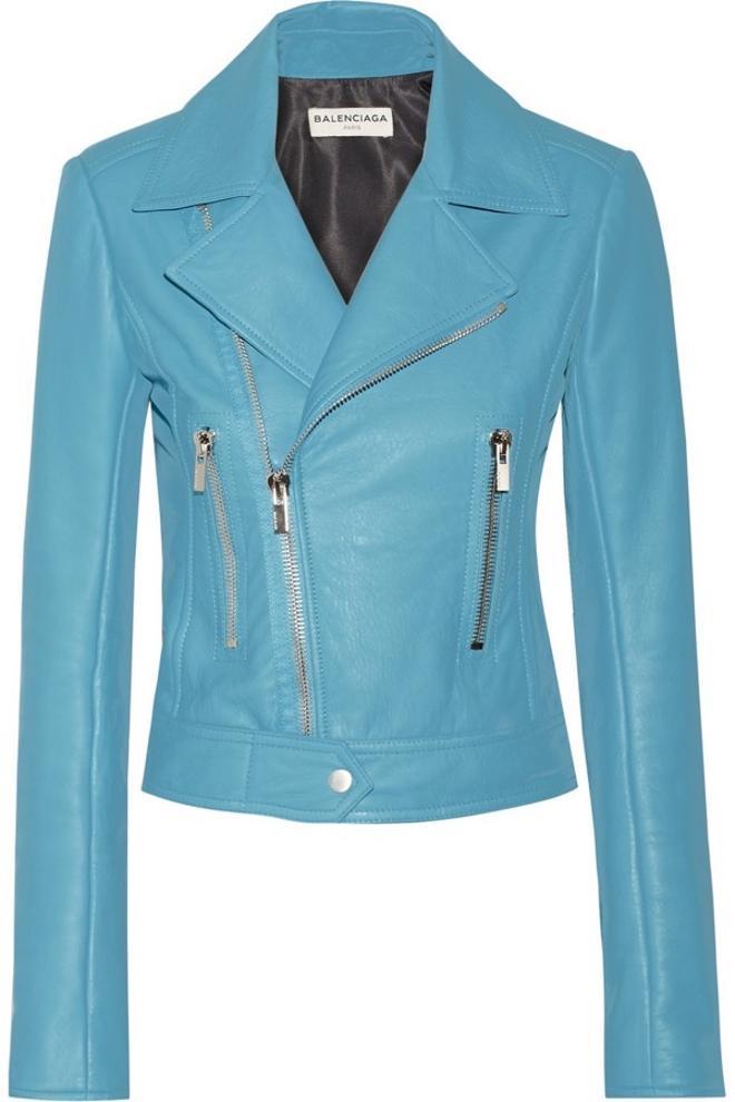 Biker de colores, azul de Balenciaga.
